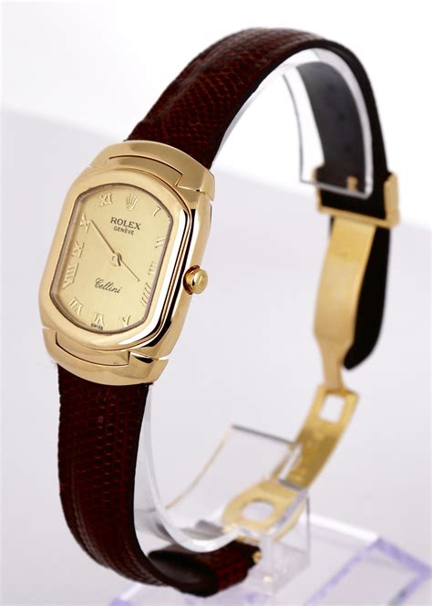 rolex cellini ladies leather strap|cellini Rolex watches ladies vintage.